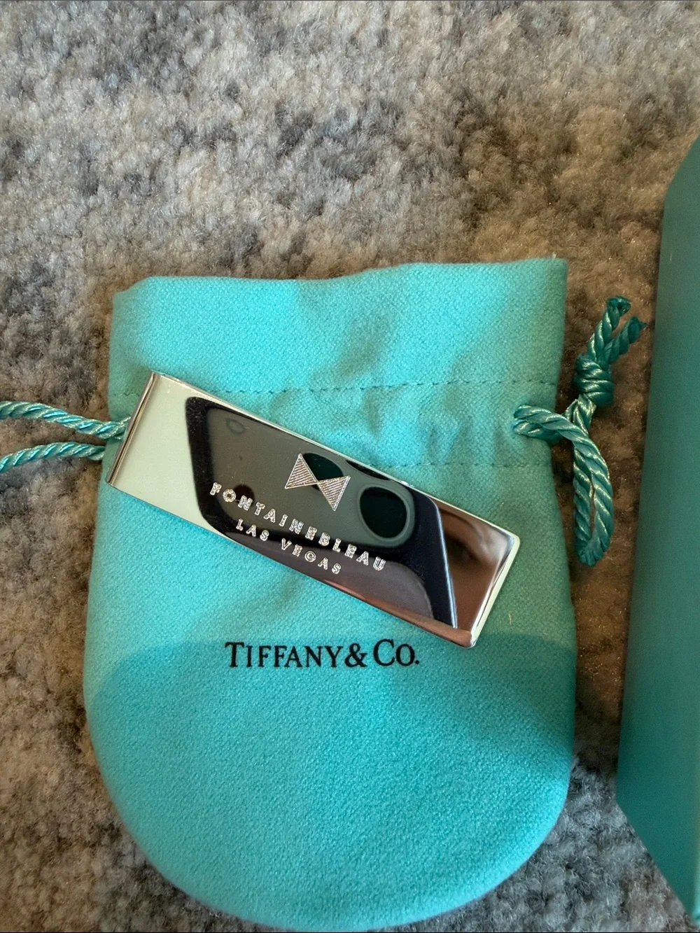 Tiffany & Co MoneyClip w Engraving